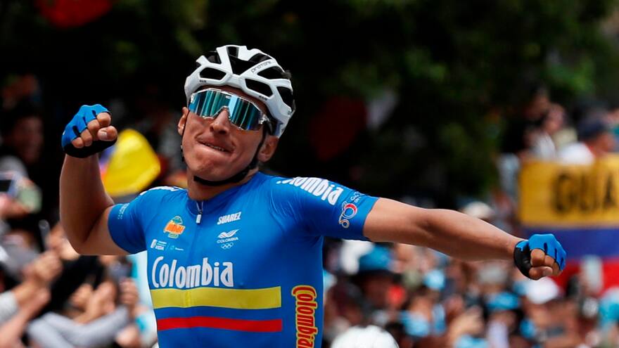 El colombiano Jhonatan Restrepo gana la tercera etapa del Tour de Ruanda