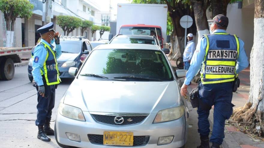 Valledupar no cuenta con agentes de tránsito los fines de semana