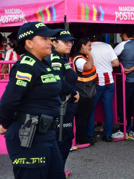 Todo listo para garantizar la seguridad en la primera cita de la final del fútbol colombiano
