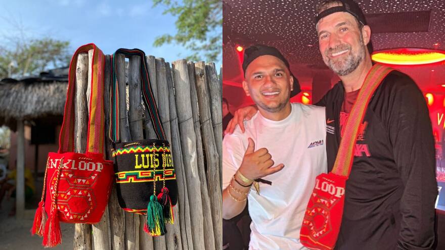Artesanas de Hatonuevo elaboraron la mochila que lució Jürgen Klopp