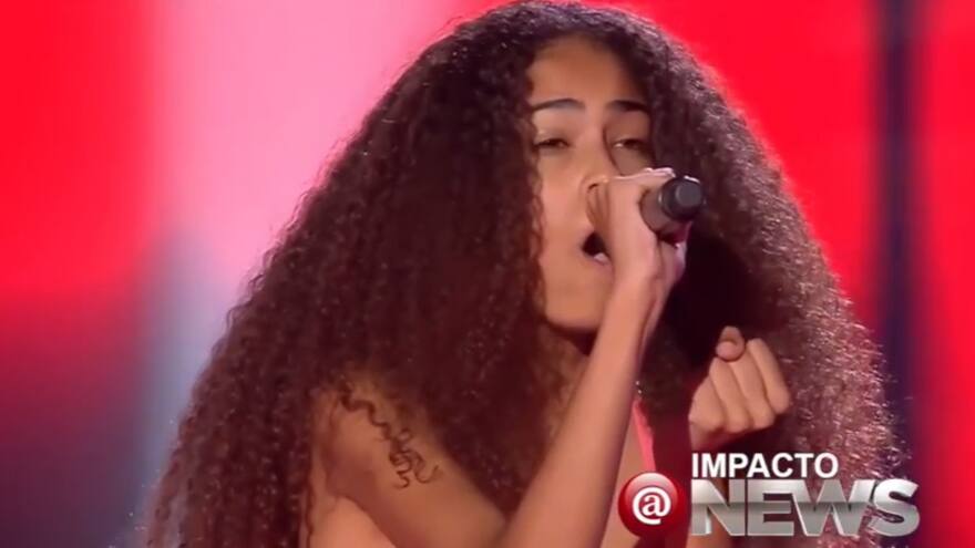 En video | Nieta de Edgar Perea en la final de La Voz Kids España