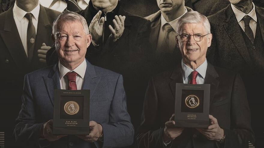 Ferguson y Wenger entran en el Salón de la Fama de la Premier League