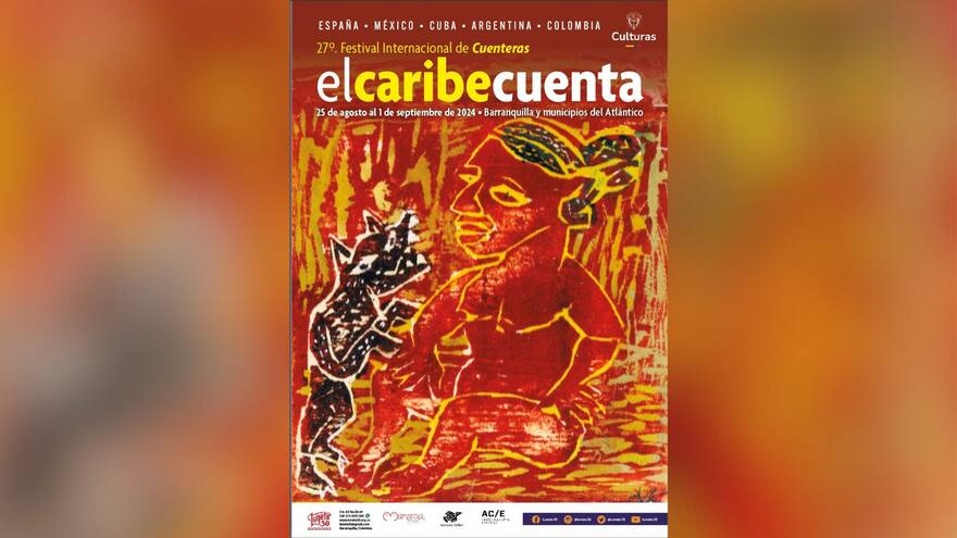 El Caribe Cuenta presentó su imagen oficial de la edición 27