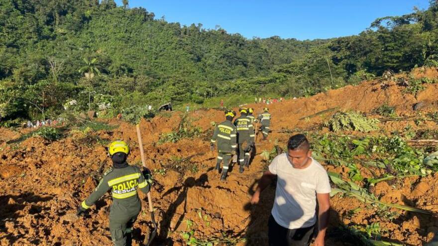 Asciende a 39 la cifra de muertos por derrumbe en Chocó