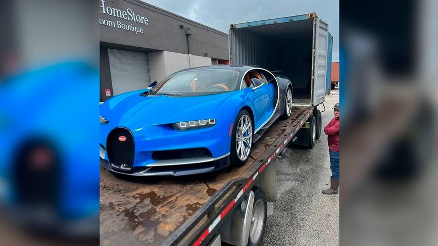 Él es Kevin Thobias, dueño del Bugatti Chiron que llegará a Colombia
