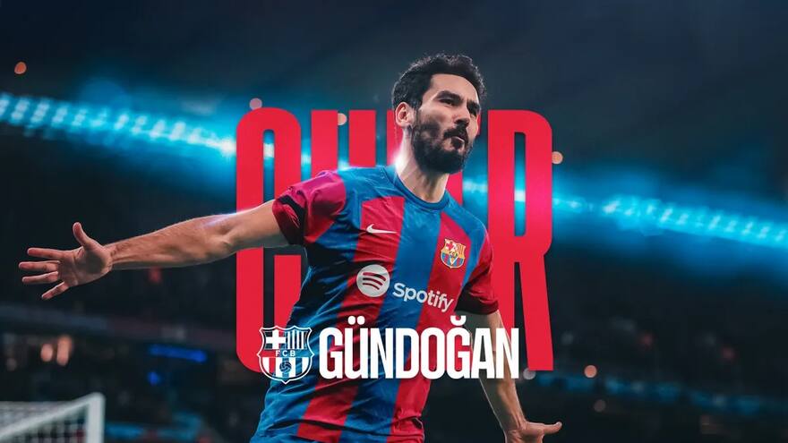 El FC Barcelona presenta al alemán Ilkay Gundogan
