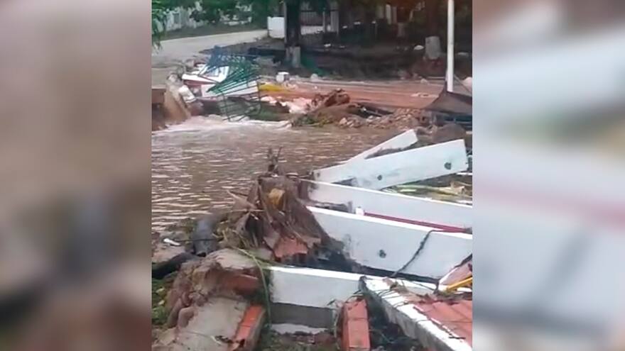 Se desbordó el río Mocho en la serranía del Perijá: afectados piden ayuda