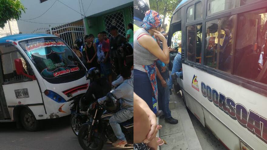 Atacan a tiros a conductor de buseta de Cooasoatlan en el barrio Villa Estadio de Soledad