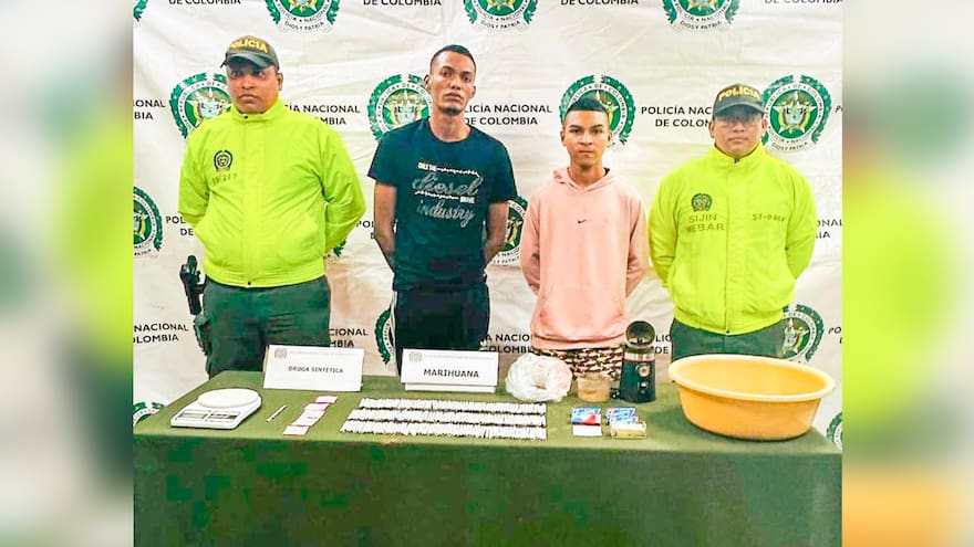 Caen dos supuestos expendedores de drogas sintéticas en Alameda del Río