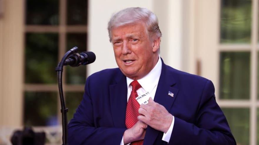 Trump dice que fue su decisión rechazar resultados de votaciones que perdió en 2020