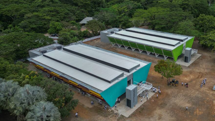 Inauguraron aulario en zona rural de Gamarra, en Cesar