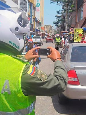 Alertas por infracciones de tránsito