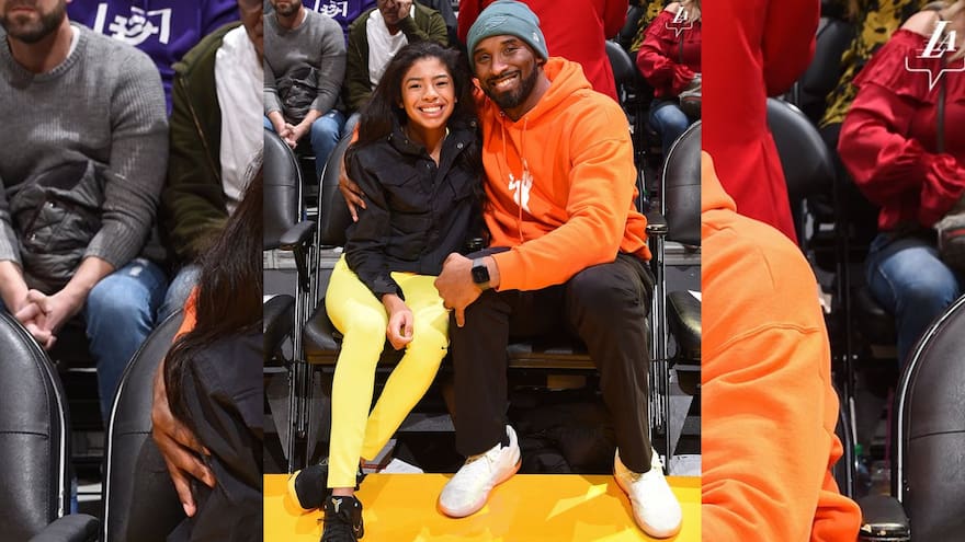 Video de la estatua de Kobe Bryant y su hija en el estadio de los Lakers