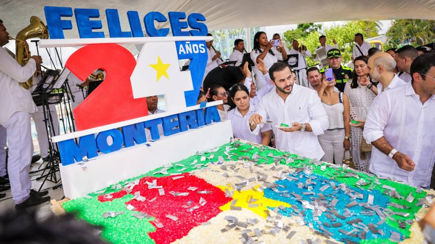 La celebración del cumpleaños de Montería se inició en la zona rural