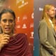Video: Carolina Ramírez presumió su embarazo en la alfombra roja de los premios Platino