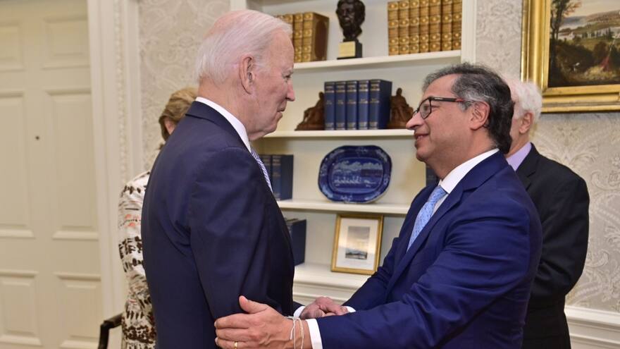Reunión Petro - Biden: EE. UU. apoya la propuesta de cambiar la deuda externa por acciones climáticas