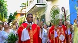 Multitudinaria procesión del Domingo de Ramos en Cartagena