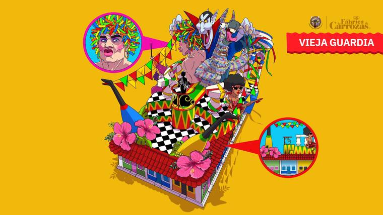 Carrozas Carnaval 2025