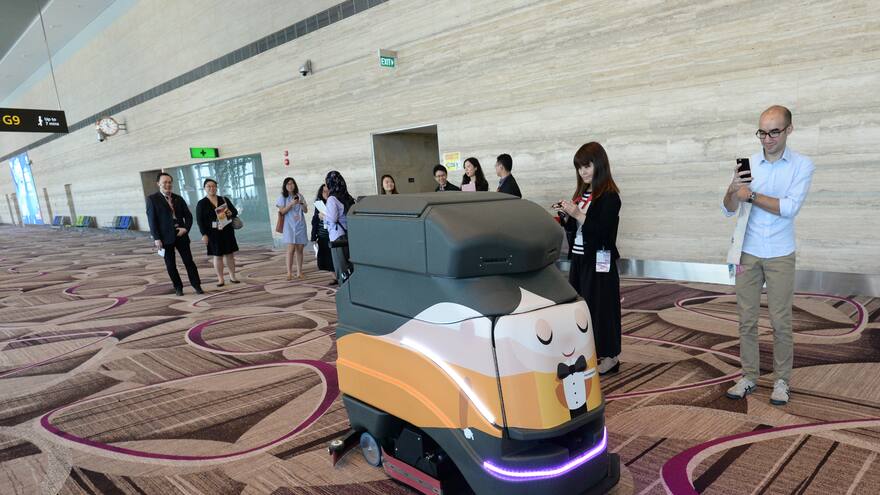 Robots, la herramienta en los aeropuertos del futuro