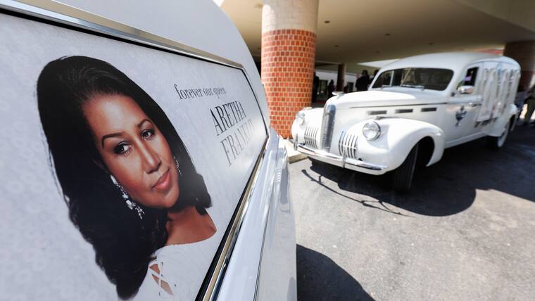 Soul Music Icon Aretha Franklin Honored During Her Funeral By Musicians And Dignitaries