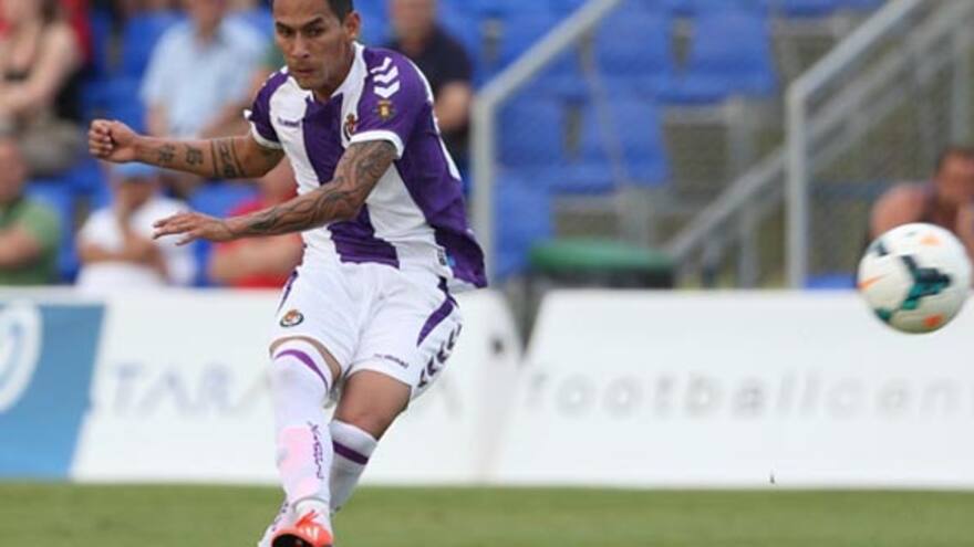 Futbolista Gilberto Alcatraz acuerda con el Valladolid la rescisión de su contrato