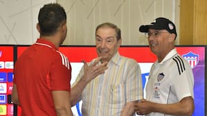 Esto le dijo Fuad Char a los jugadores de Junior antes del partido contra Bucaramanga