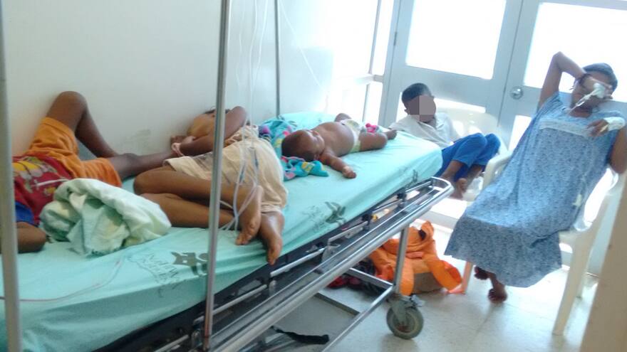 24 indígenas intoxicados con alimento en mal estado fueron atendidos en Riohacha