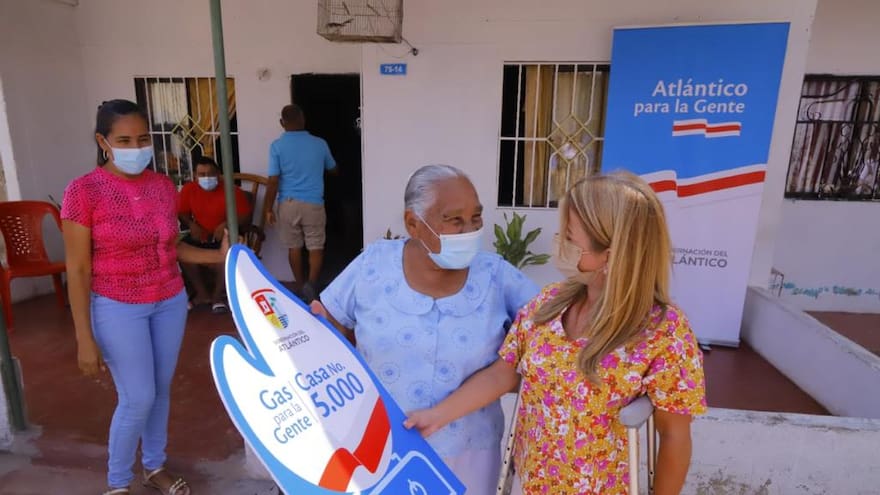 ‘Gas para la Gente’: 5 mil familias del Atlántico ya tienen gas natural