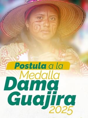 Medalla la Dama Guajira