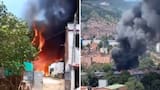 Incendio en el barrio Boston de Medellín deja cuatro heridos y graves daños materiales