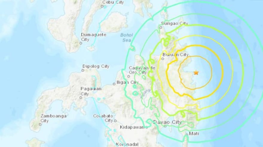 Alerta de tsunami en el sur de Filipinas tras terremoto de magnitud 7,6