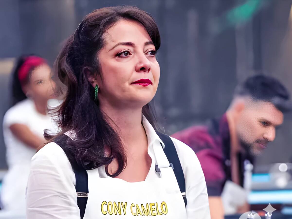Cony Camelo, người mới bị loại khỏi 'Masterchef Celebrity' sau khi trình bày món cháy - ELHERALDO.CO