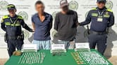 Capturaron a dos presuntos expendedores de droga durante allanamiento en Riohacha