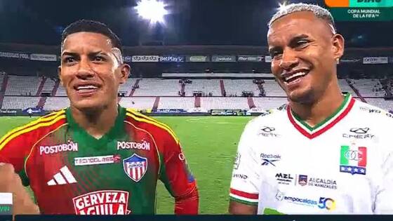 De Michael a Cristian Barrios: “Decirle que siga disfrutando de este lindo sueño (de jugar en Junior), que no es solo de él sino de toda la familia”