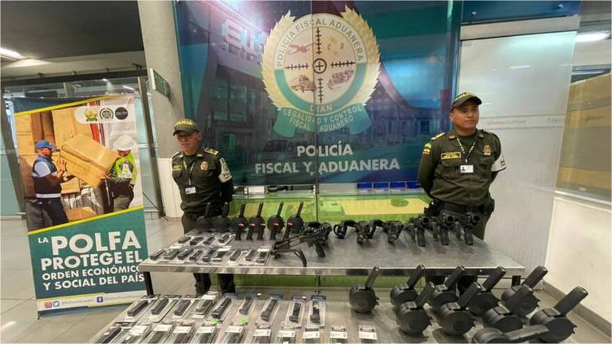 Capturan a coronel del ejército con armamento en aeropuerto El Dorado