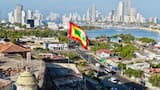 Con izada de bandera en el Castillo de San Felipe, iniciaron los actos conmemorativos del cumpleaños de Cartagena