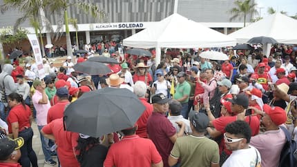 Con plantón en Soledad, maestros del Atlántico exigen mejoras en salud y garantías laborales