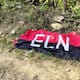 Reportan aparición de una bandera del ELN en el sur de Córdoba