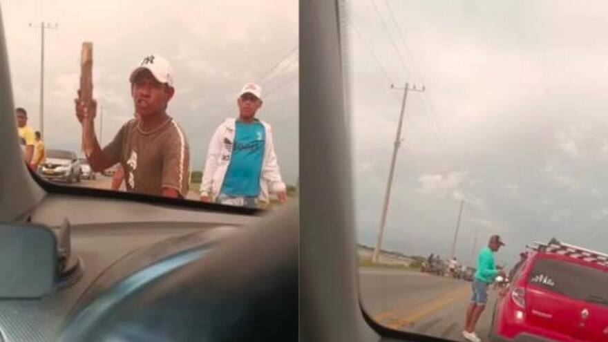 La Alcaldía de Puebloviejo, Magdalena, anunció medidas contra ‘peajes humanos’ en la vía Santa Marta - Barranquilla