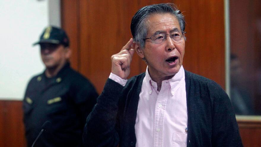 Ola de rechazo en Perú por decisión de liberar al expresidente Fujimori