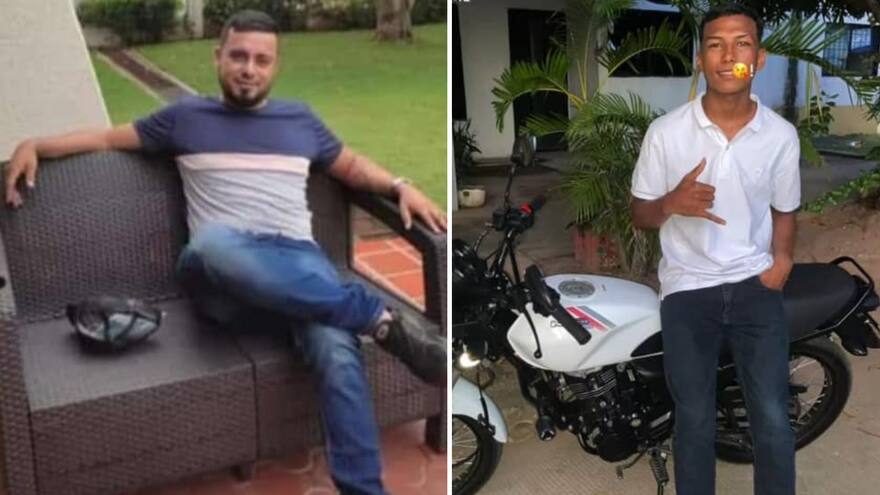 Dos muertos tras choque de motos en Las Palmitas, Cesar