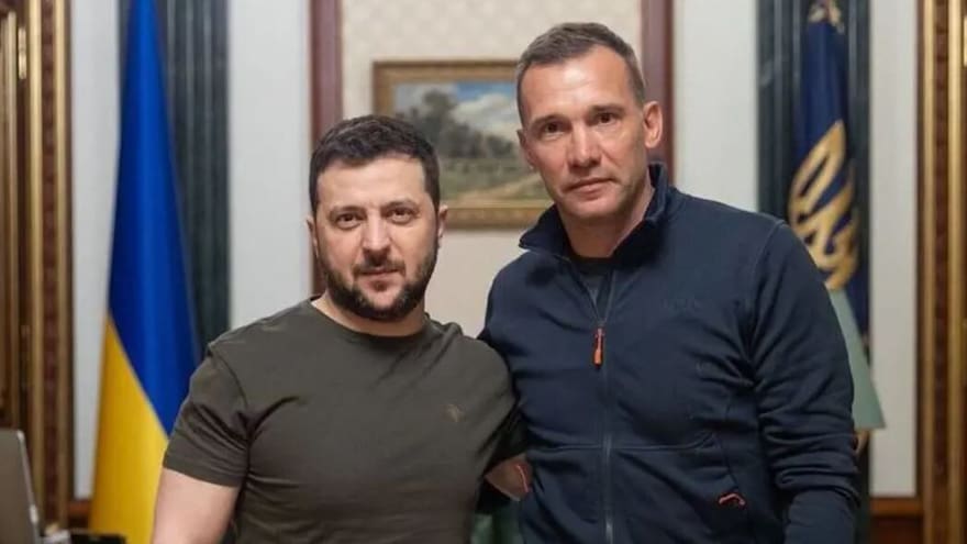 Shevchenko fue nombrado asesor del presidente de Ucrania, Volodímir Zelenski