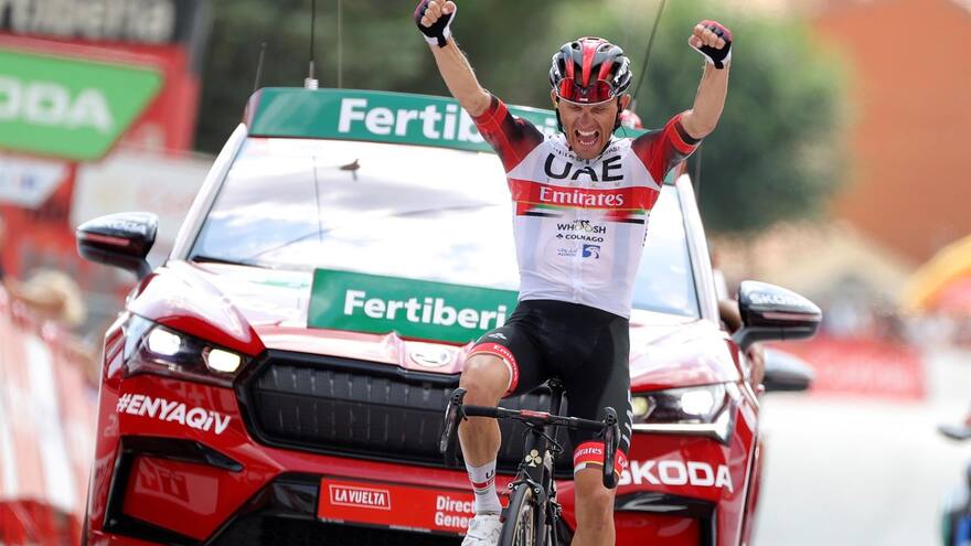 Rafal Majka da un recital y se impone en El Barraco