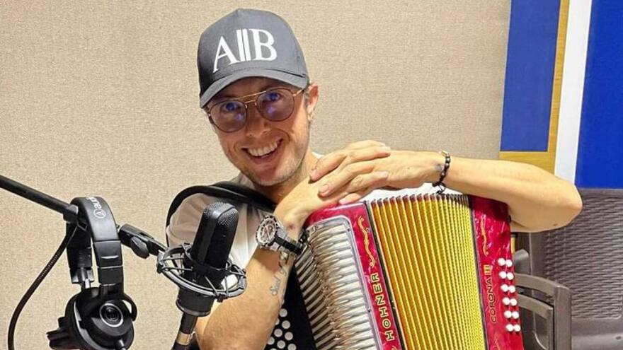 Así era Lucho León, acordeonero de Wilfran Castillo