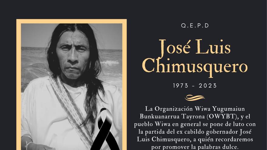 Murió en la sierra el cabildo gobernador del pueblo Wiwa