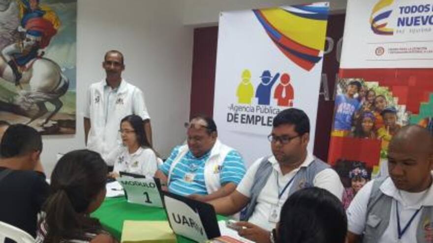 Anuncian oficina de empleo para víctimas del conflicto en Santo Tomás