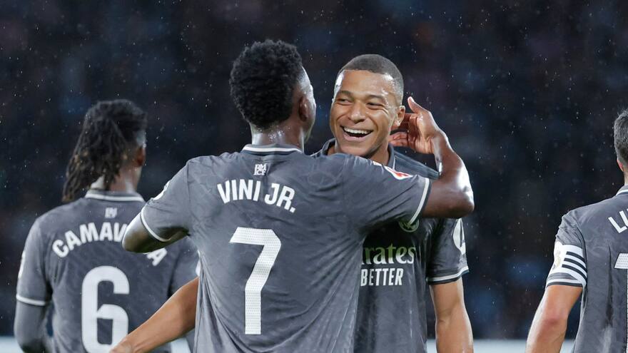 Celta de Vigo 1, Real Madrid 2: Vinicius y Mbappé salvan la tarde ‘merengue’