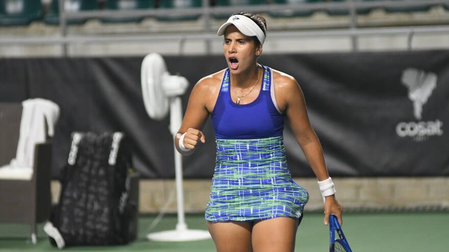 La barranquillera María Paulina Pérez, campeona en dobles en Suecia