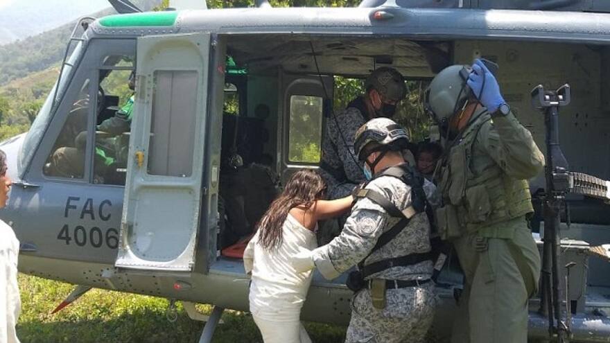 Fueron evacuados 5 menores kogui de la comunidad Taminaka