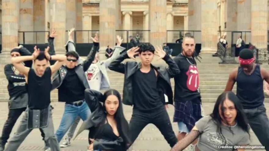 The Rolling Stones publica coreografía grabada en Colombia para nuevo álbum